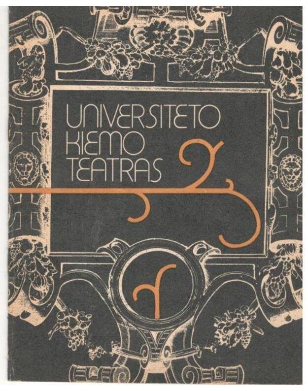 Universiteto Kiemo teatras 1975 - Redkolegija