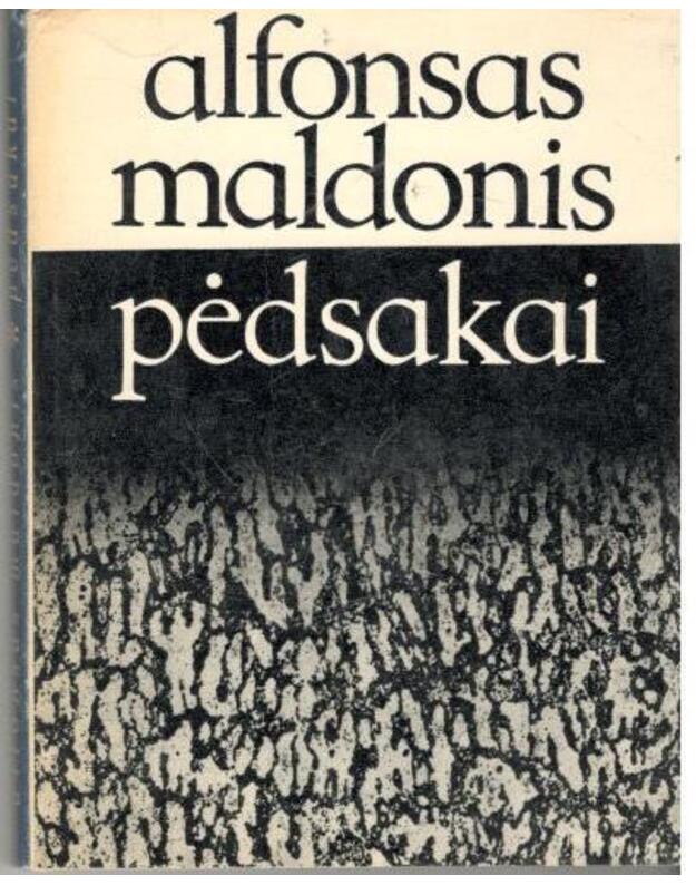 Pėdsakai. Eilėraščiai - Maldonis Alfonsas 