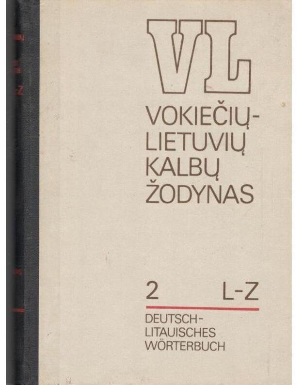 Vokiečių-lietuvių/ Deutsch-litauisches žodynas 1-2 - Križinauskas Juozas, Smagurauskas Stasys