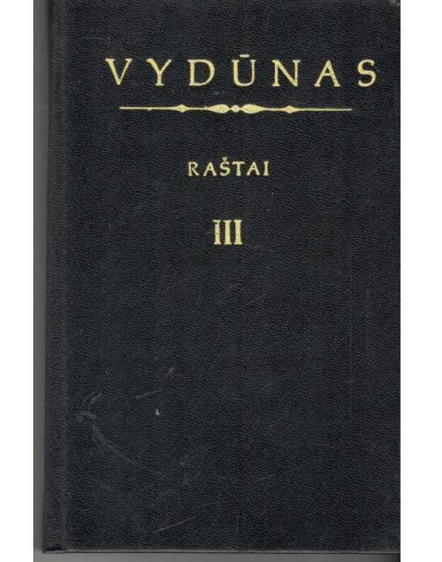 Vydūnas. Raštai III / FLP - Vydūnas