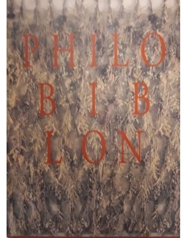 Philobiblon, arba apie meilę knygoms - De Bury Richard