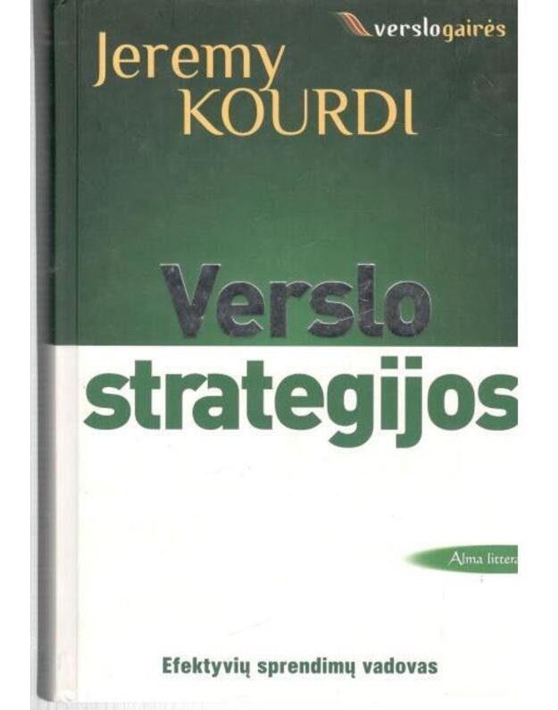 Verslo strategijos - Kourdi Jeremy