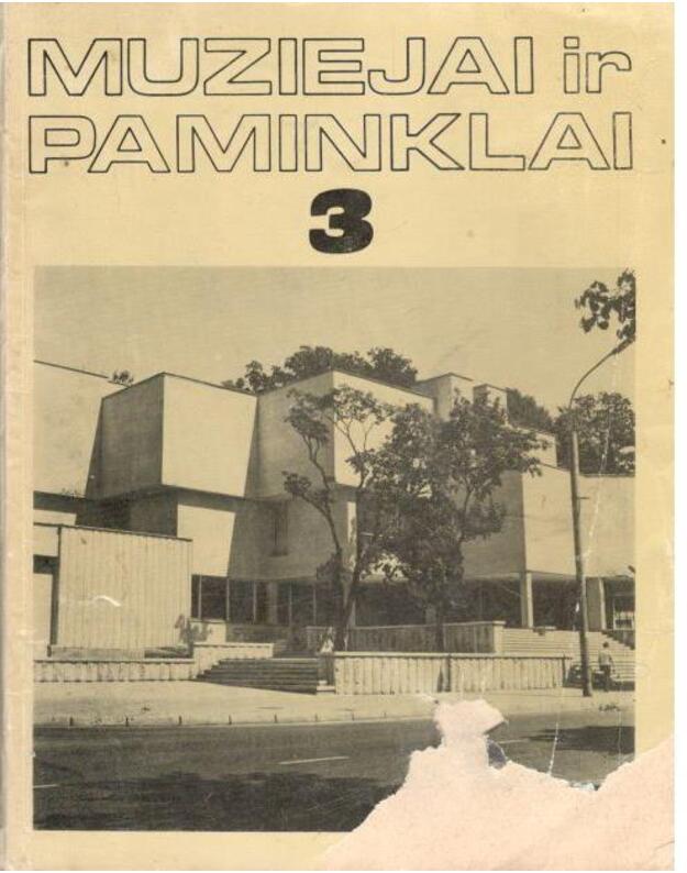 Muziejai ir paminklai 3 - Redakcinė komisija