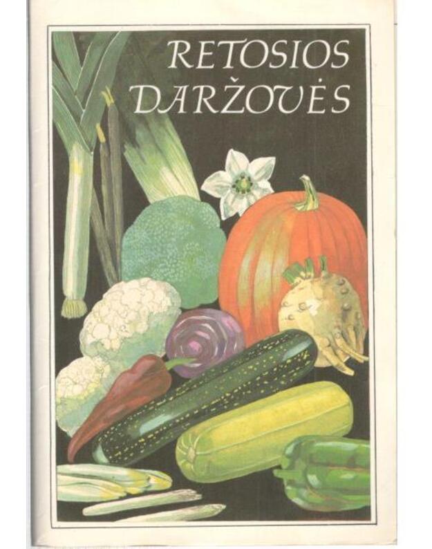 Retosios daržovės. 13 atvirukų komplektas - sud. Marija Baranauskienė