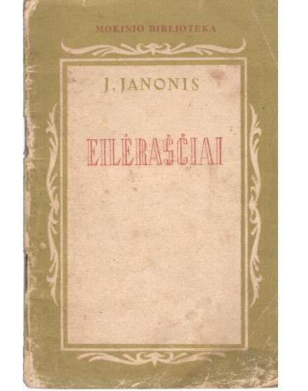 J. Janonis Eilėraščiai - Janonis J.