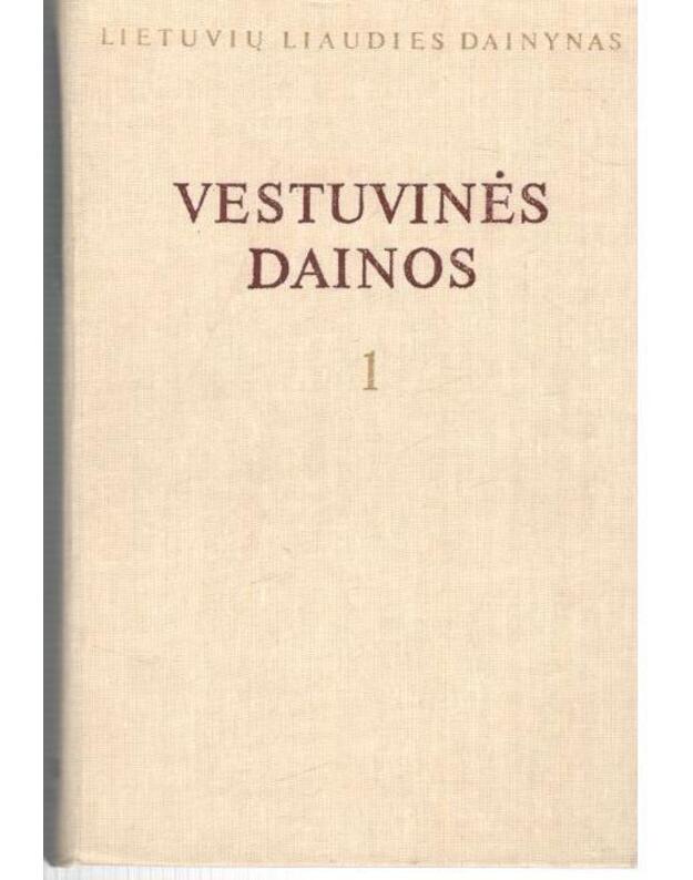 Lietuvių liaudies dainynas II. Vestuvinės dainos 1. Piršlybų dainos - parengė B. Kazlauskienė, melodijas parengė Z. Puteikienė