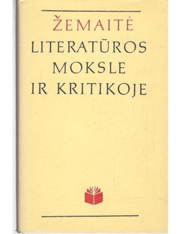 Žemaitė literatūros moksle ir kritikoje / 8-oji serijos knyga - Umbrasaitė Rimantė, sudarytoja