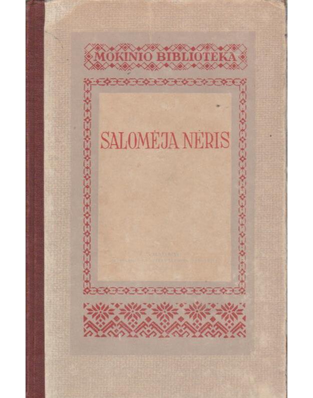 Salomėja Nėris. Mokinio biblioteka 1956 - Salomėja Neris