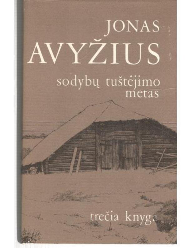 Sodybų tuštėjimo metas. Trečia knyga - Avyžius Jonas 