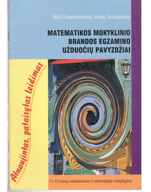 Matematikos mokyklinio brandos egzamino užduočių pavyzdžiai (su atsakymais) - Vaidotas Mockus