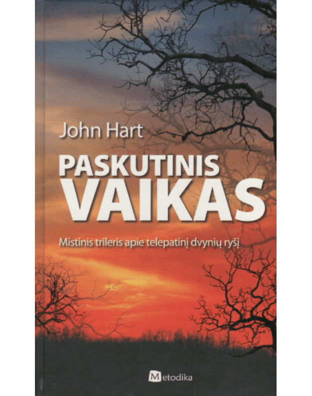 Paskutinis vaikas. Mistinis trileris apie telepatinį dvynių ryšį - Hart John