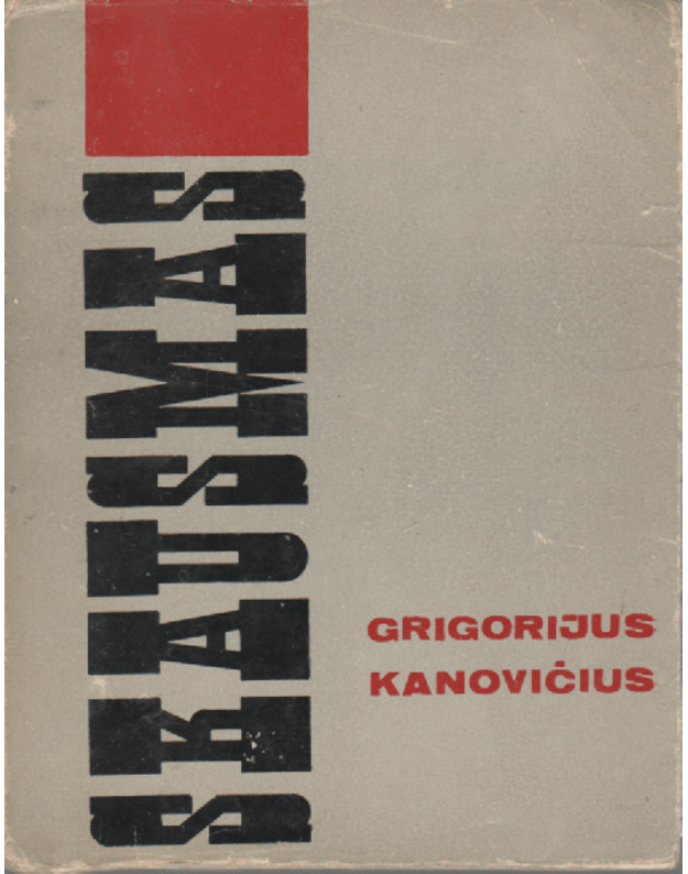 Skausmas - Kanovičius Grigorijus