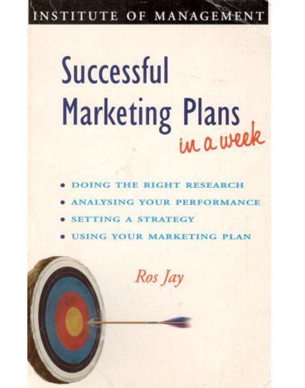 Successful marketing plans in a work - Jay Ros