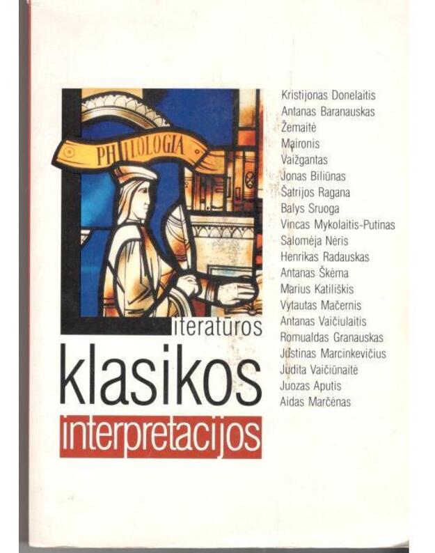 Literatūros klasikos interpretacijos - sudarė Giedrius Viliūnas