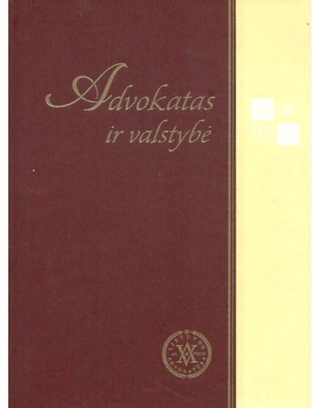 Advokatas ir valstybė - Autorių kolektyvas