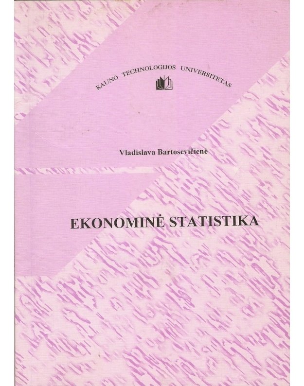 Ekonominė statistika - Vladislava Bartosevičienė