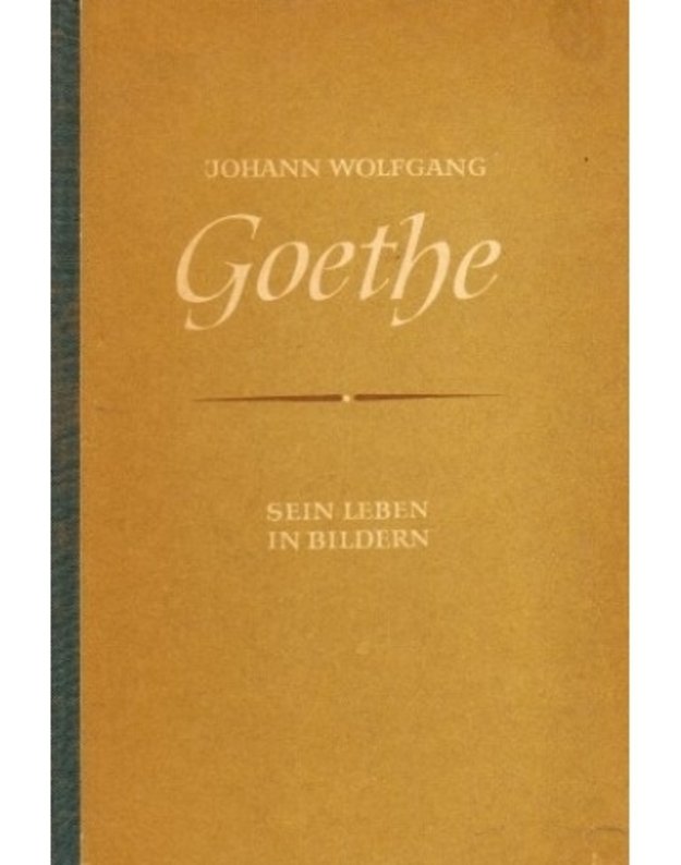 Johann Wolfgang Goethe. Sein Leben in Bildern - Walter Hoyer