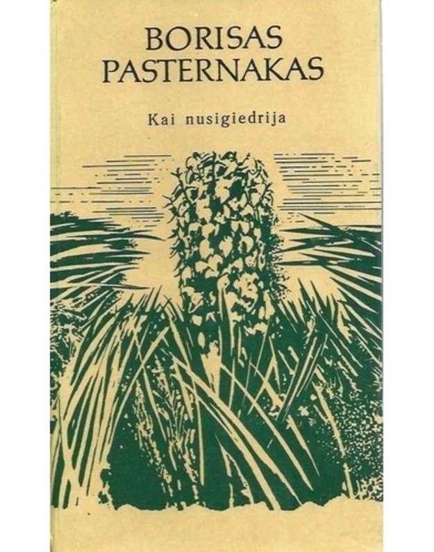 Kai nusigiedrija. Eilėraščiai / Kogda razguliajetsia. Stichi - Pasternakas Borisas / Boris Pasternak