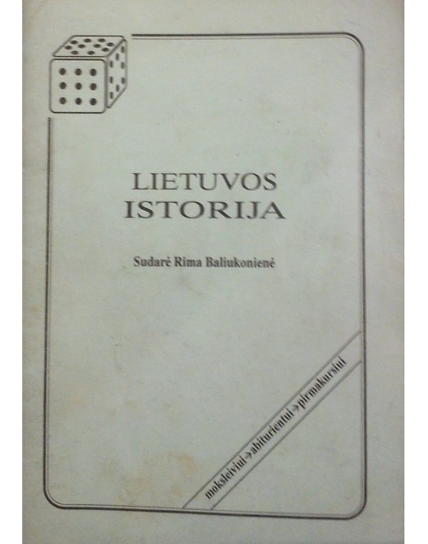 Lietuvos istorija - Baliukonienė Rima