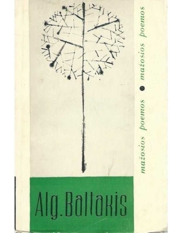 Mažosios poemos: Pasaulio atradimas. Kelias aukštyn. Vidunakčio poema - Baltakis Algimantas