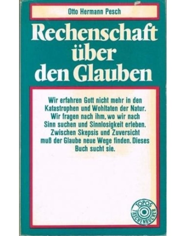 Rechenschaft über den Glauben - Otto Hermann Pesch