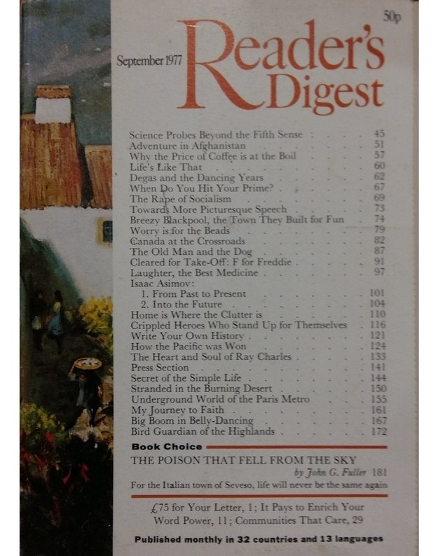 The Reader's Digest Vol. 111 No. 665 September 1977 - Editor Michael Randolph