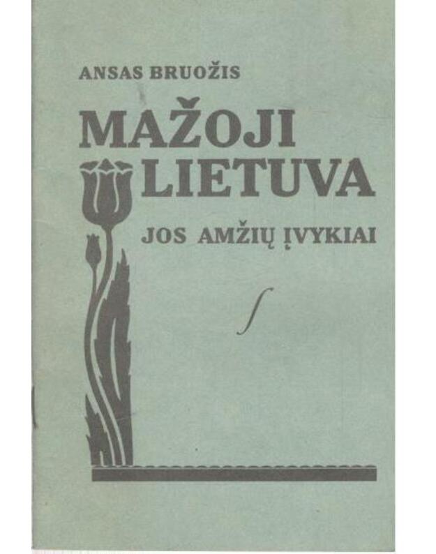 Mažoji Lietuva. Jos amžių įvykiai - Bruožis Ansas