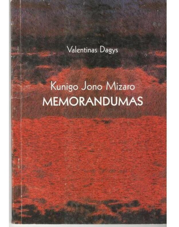 Kunigo Jono Mizaro memorandumas - Dagys Valentinas