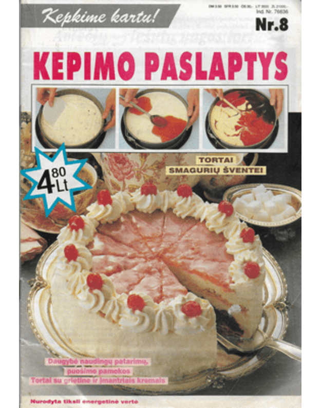 Kepimo paslaptys Nr. 8 - Autorių kolektyvas