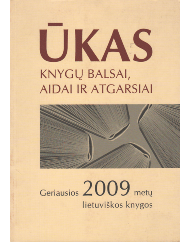 Ūkas: knygų balsai, aidai ir atgarsiai. Geriausios 2009 metų lietuviškos knygos - Vaicekauskas Mikas