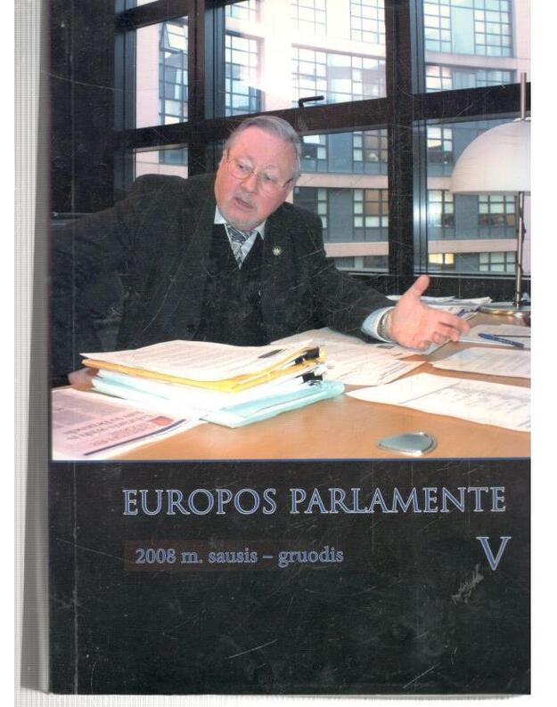 Europos parlamente V. 2008 sausis-gruodis - Landsbergis Vytautas