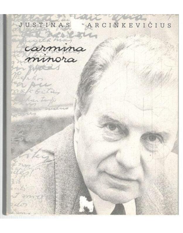 Carmina minora. Poema - Marcinkevičius Justinas